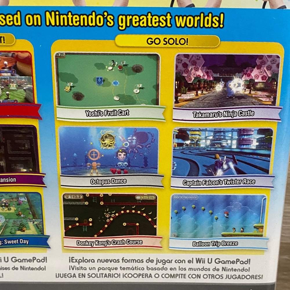 Nintendo Land for Wii U game console Mario - Picture 4 of 8